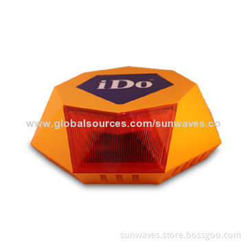 Wireless Intruder Alarm with Selectable Sound and Lighting Dual-mode Alarm, 8mA Standby Current